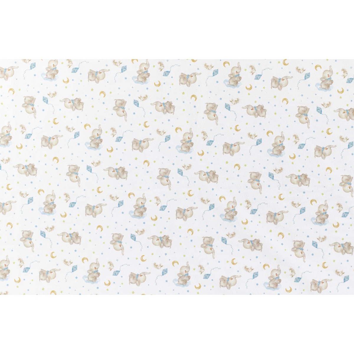 Manta Interbaby burbuja con borreguillo elefante azul Azul-2