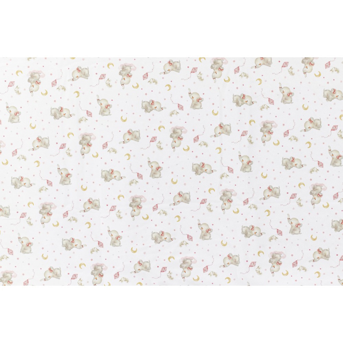 Manta Interbaby burbuja con borreguillo elefante rosa Rosa-2