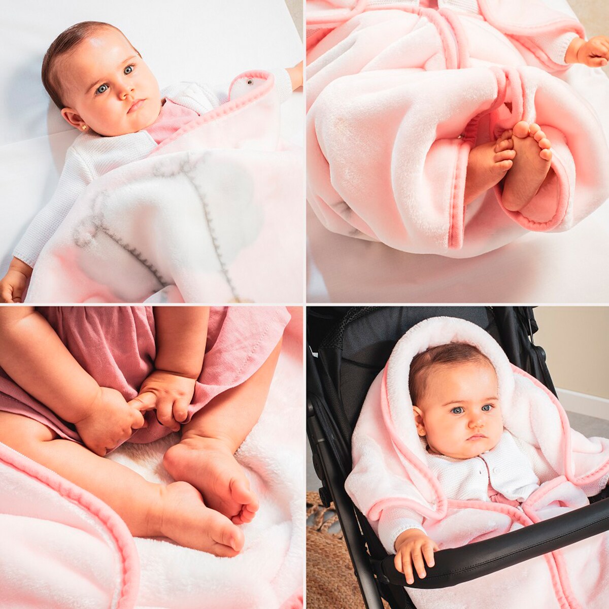 Manta rachel babysac Rosa-5