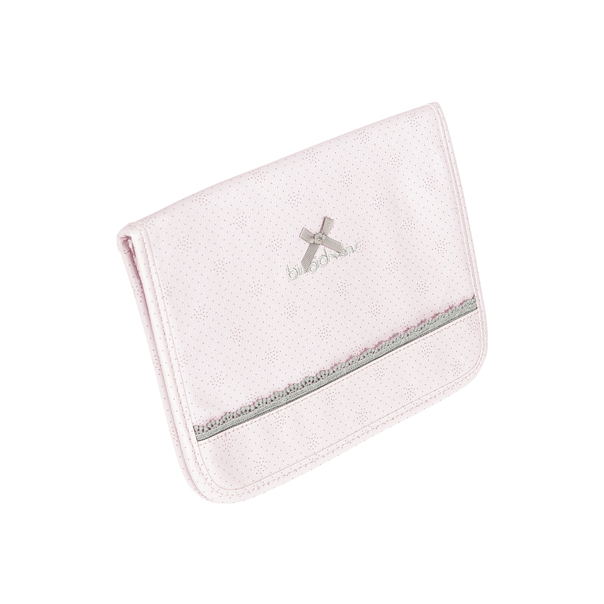 Porta documentos bimbiclass dots interior: 100% poliéster Rosa-1