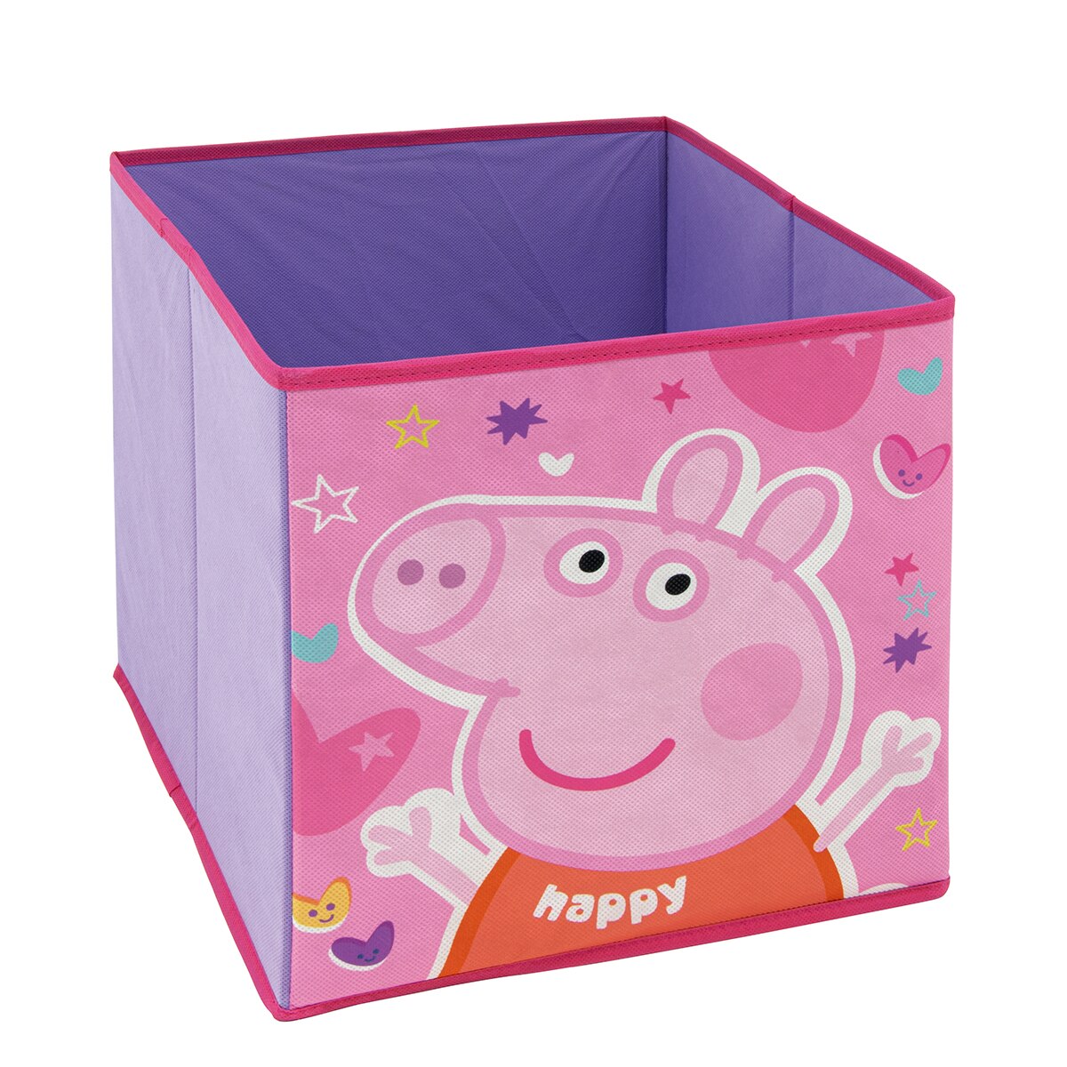 Cubo ordenación Peppa Pig Rosa-2