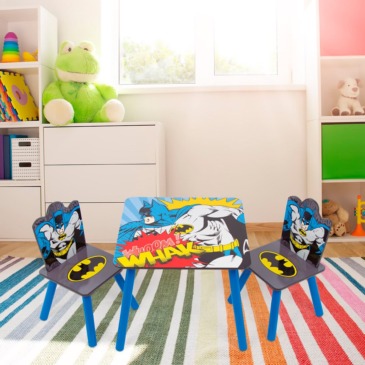 Set mesa + 2 sillas batman Multicolor-10