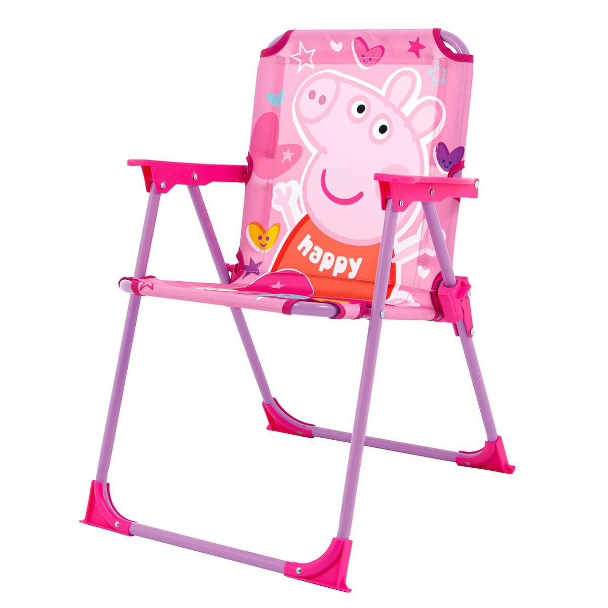 Silla plegable peppa pig Rosa-4
