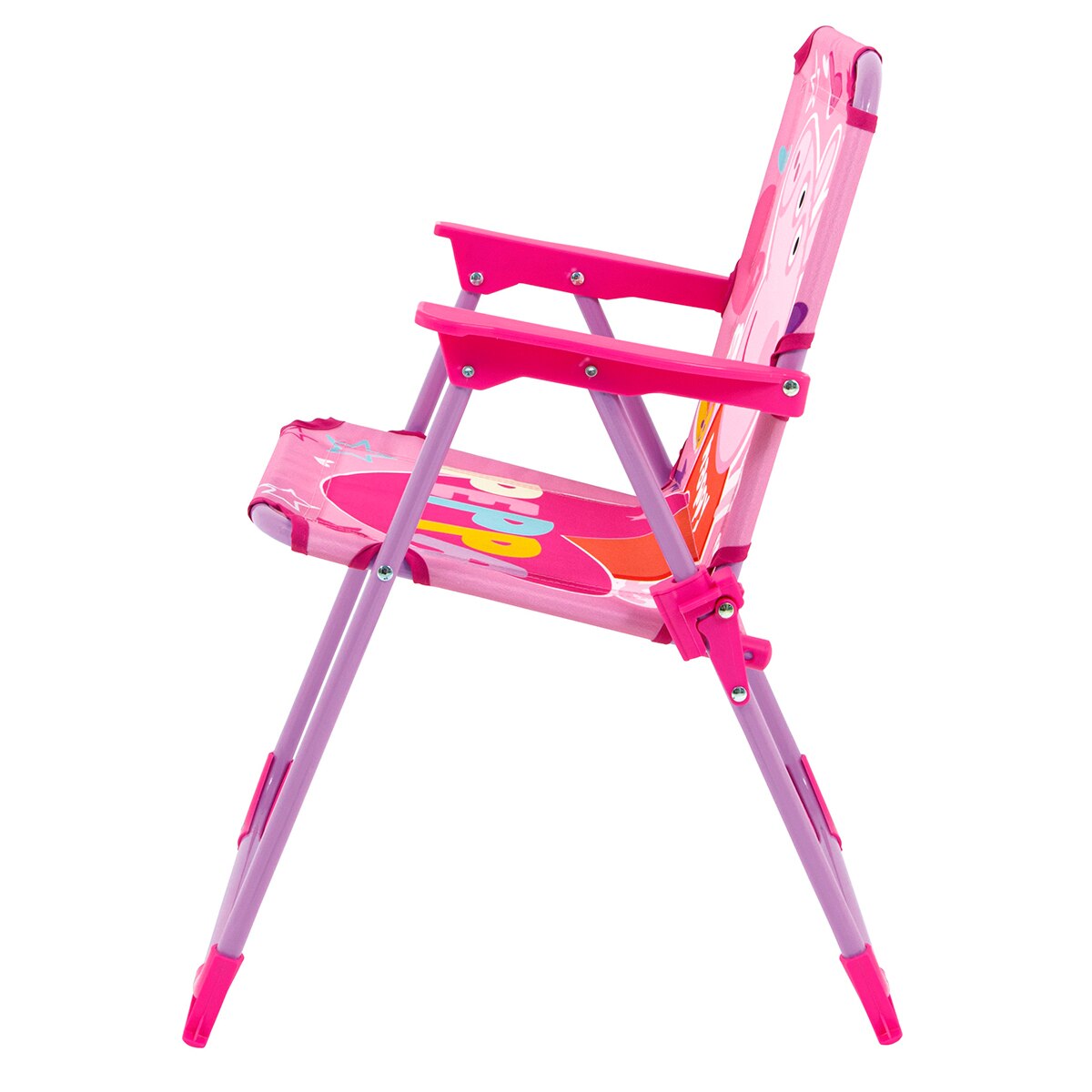 Silla plegable peppa pig Rosa-5