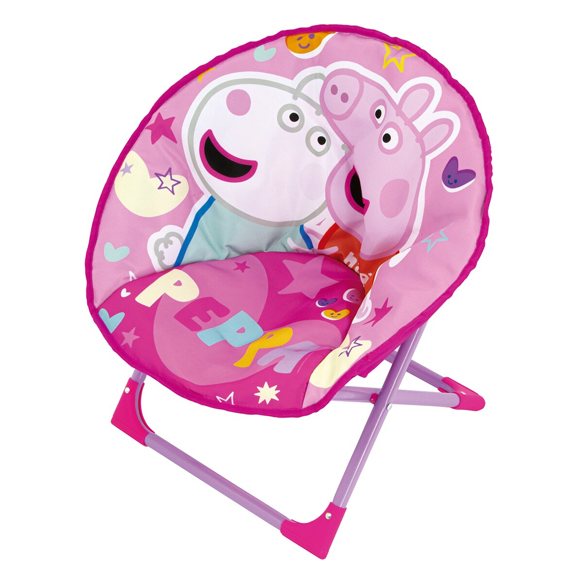 Silla moon chair peppa pig Rosa-2