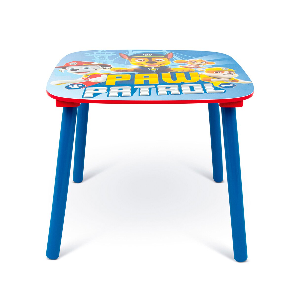 Set mesa + 2 sillas madera paw patrol Multicolor-4