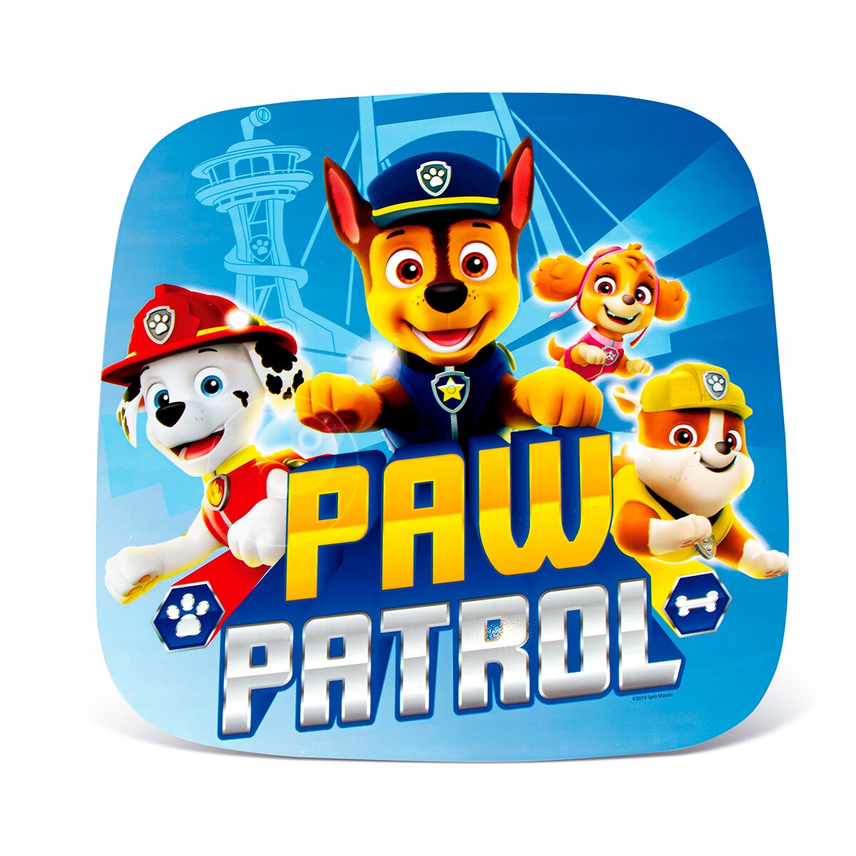 Set mesa + 2 sillas madera paw patrol Multicolor-5