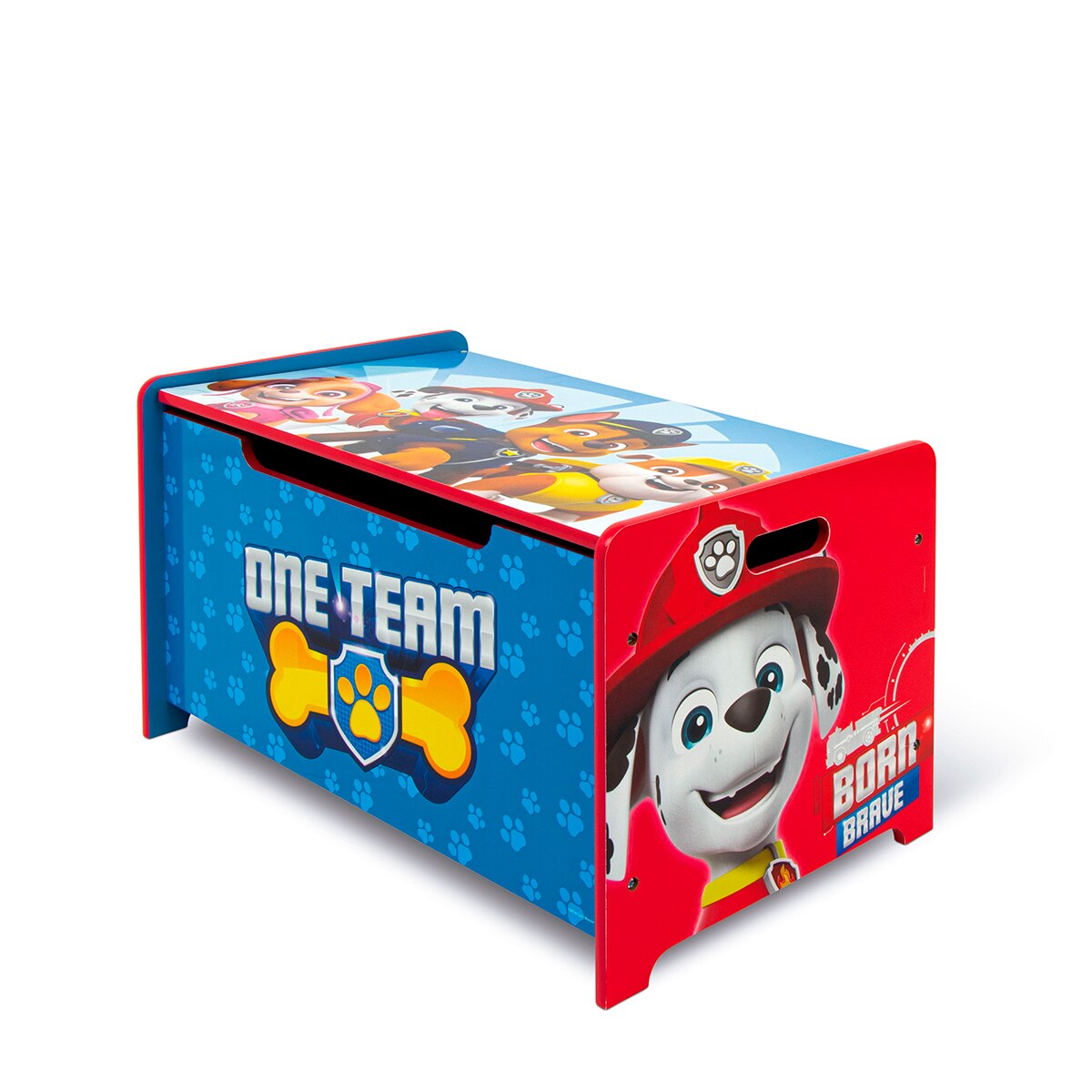 Juguetero madera paw patrol Multicolor-2