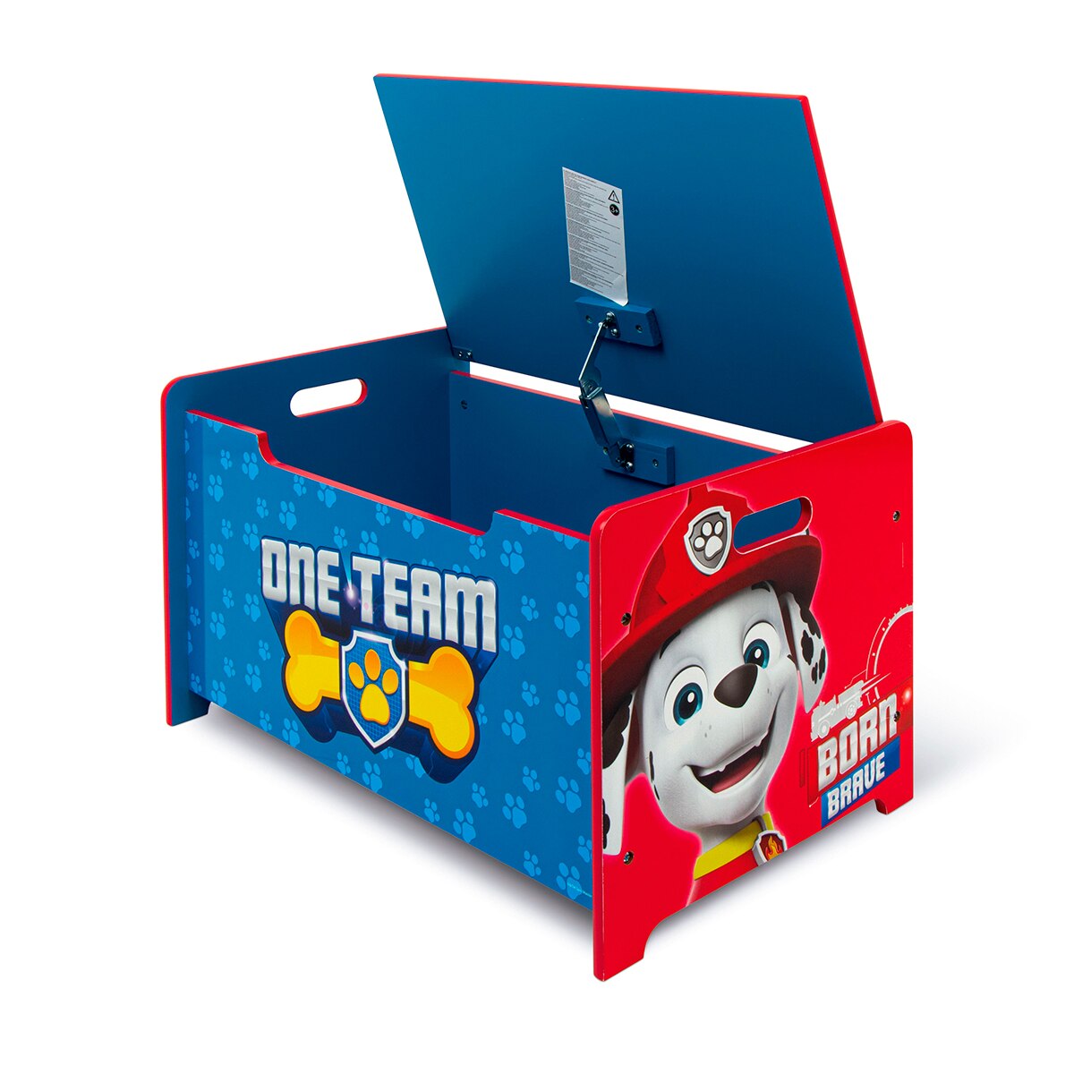Juguetero madera paw patrol Multicolor-3