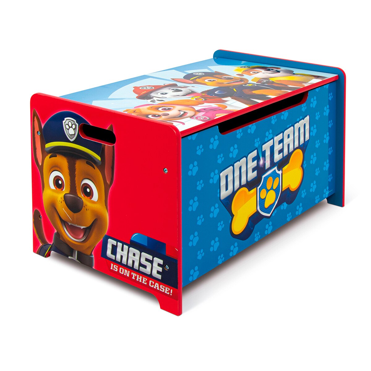 Juguetero madera paw patrol Multicolor-4