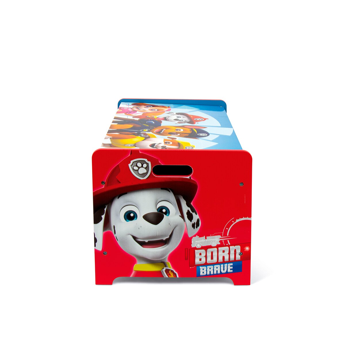 Juguetero madera paw patrol Multicolor-5