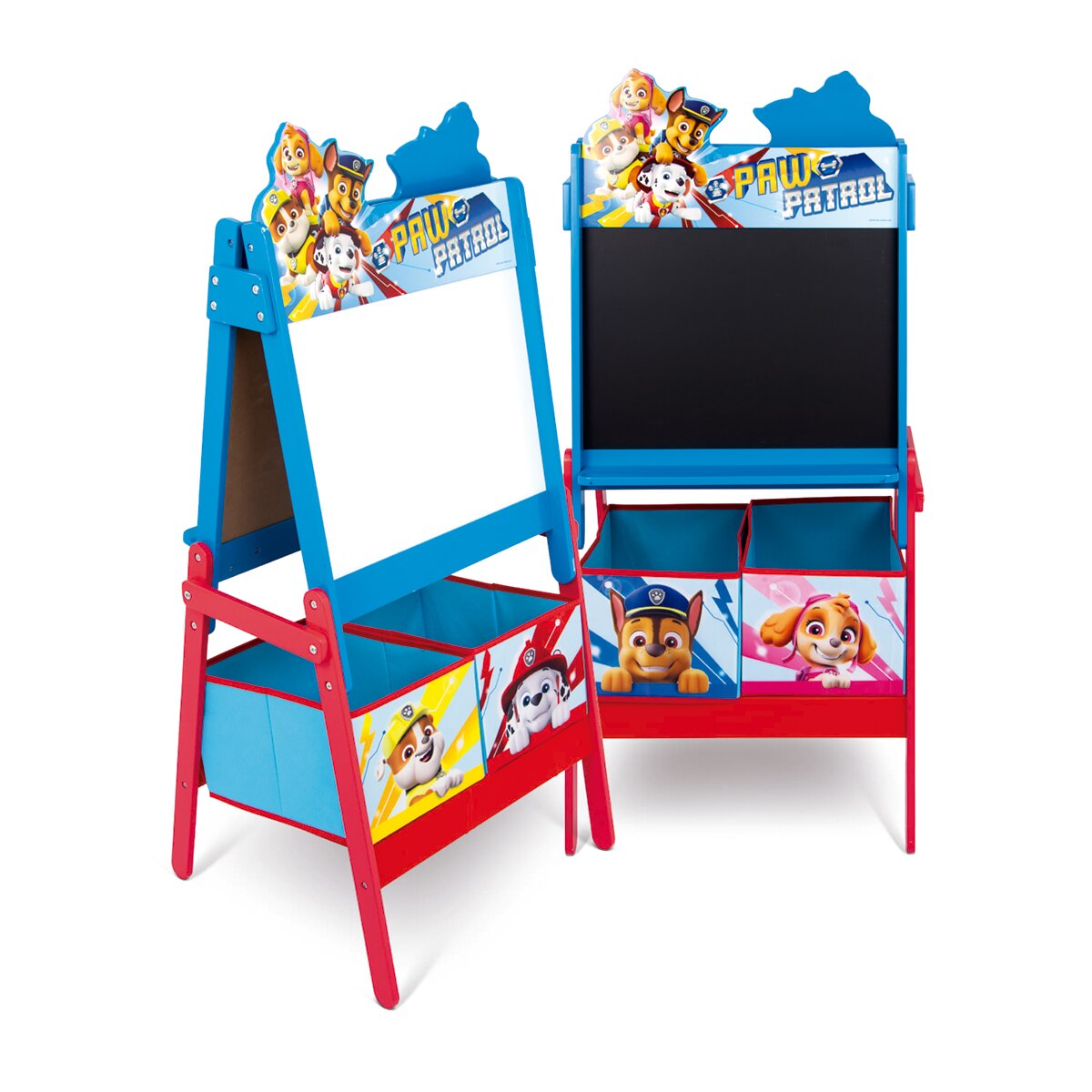 Pizarra doble almacenaje paw patrol Multicolor-8
