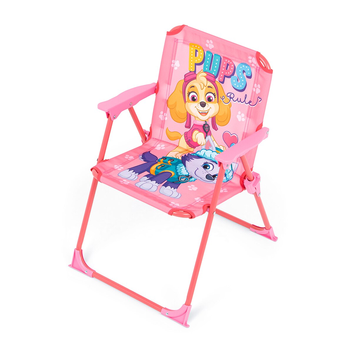 Silla plegable paw patr4ol Rosa-2