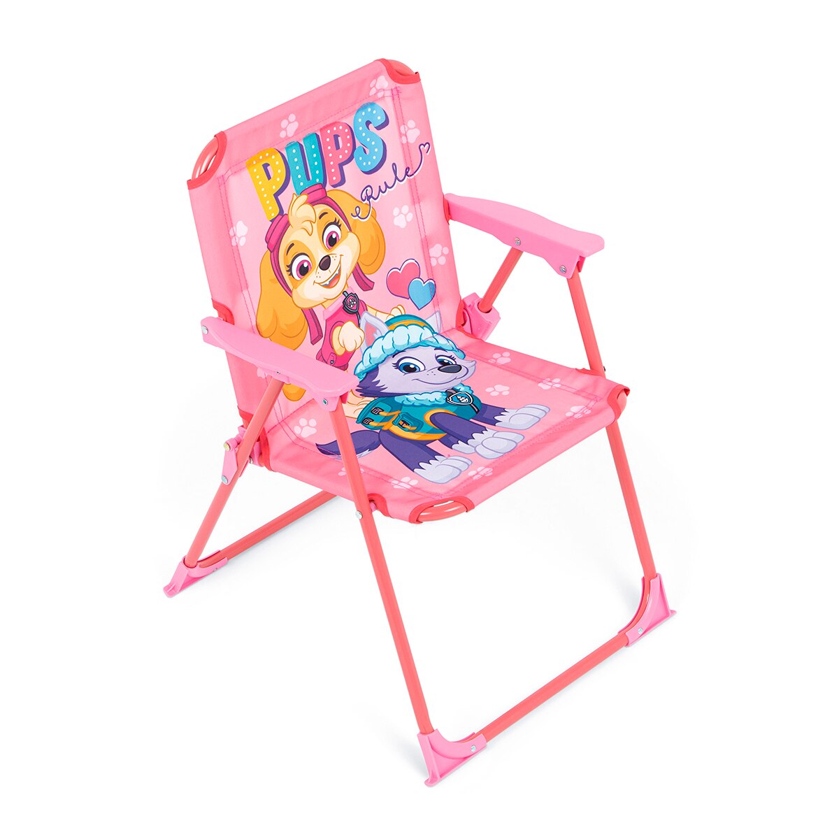 Silla plegable paw patr4ol Rosa-3