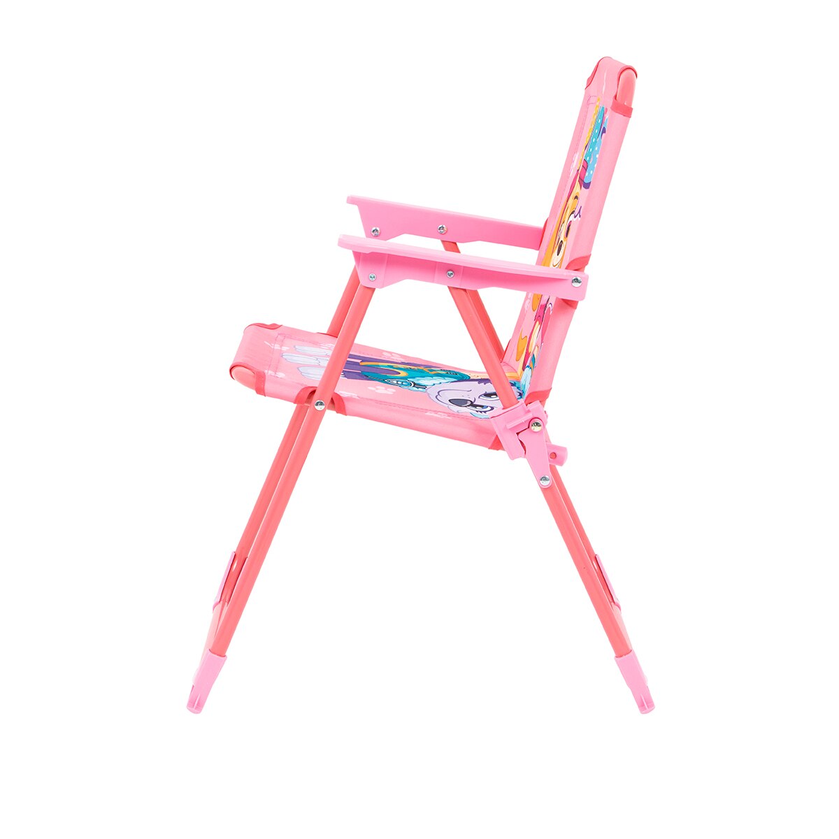Silla plegable paw patr4ol Rosa-4
