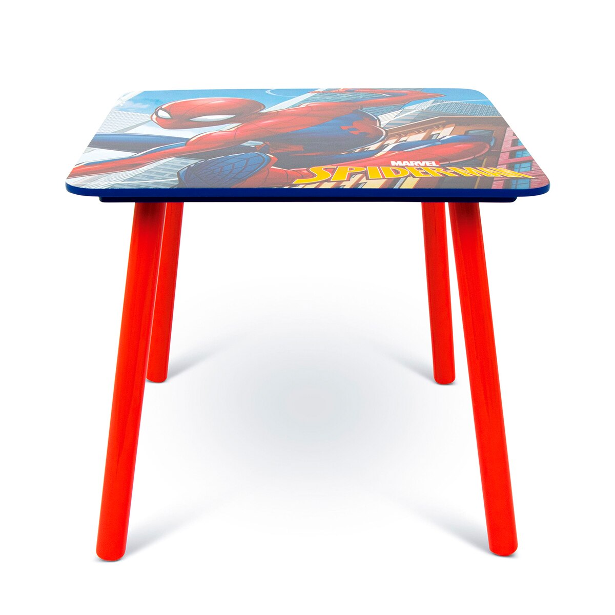 Set mesa + 2 sillas madera spider-man Multicolor-4