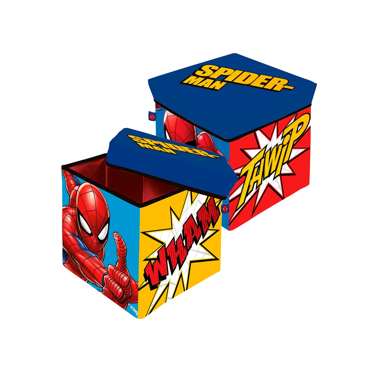 Imagen 0 de Taburete/contenedor spider-man