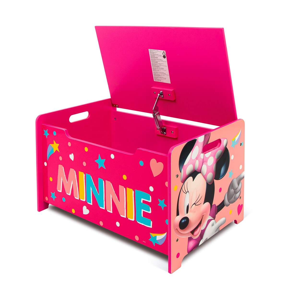 Juguetero madera minnie Rosa-3