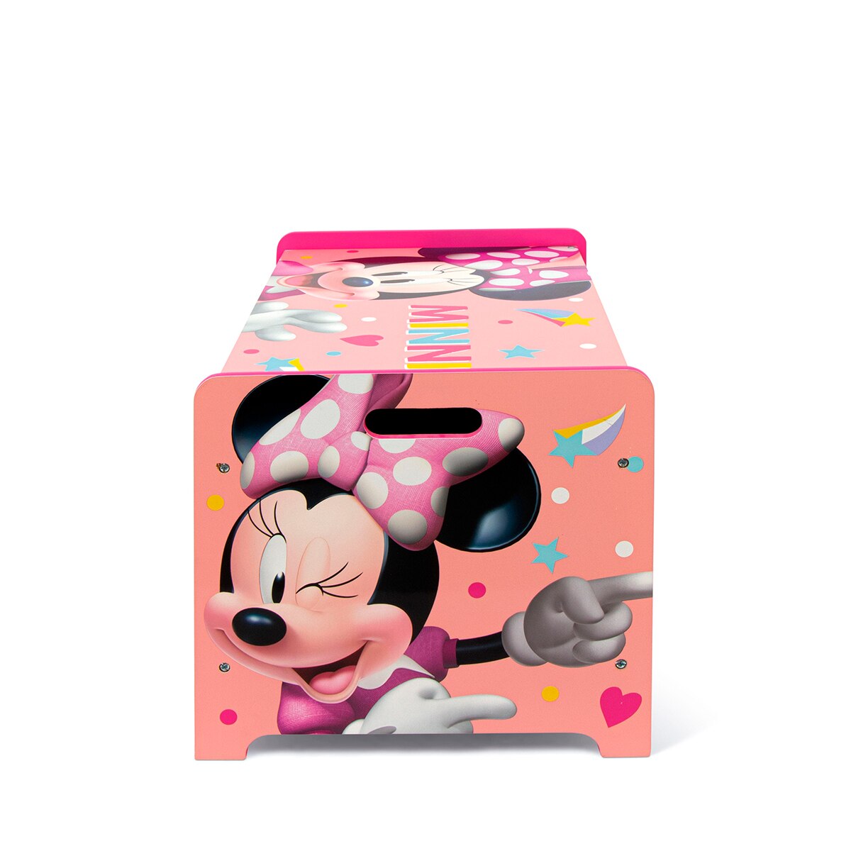 Juguetero madera minnie Rosa-5