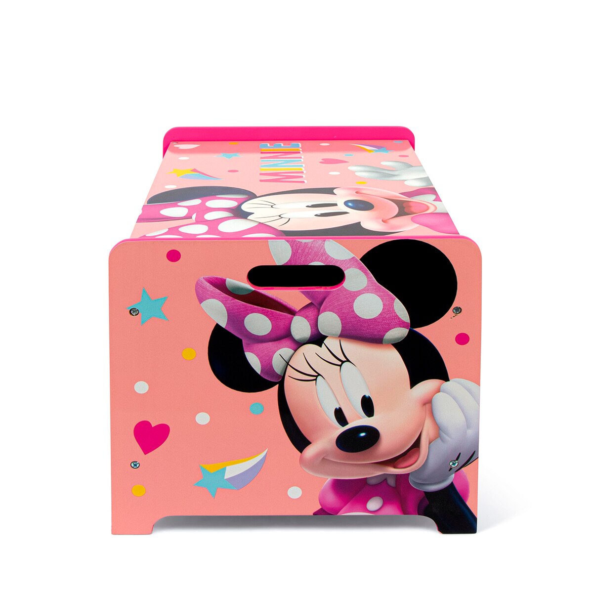 Juguetero madera minnie Rosa-6