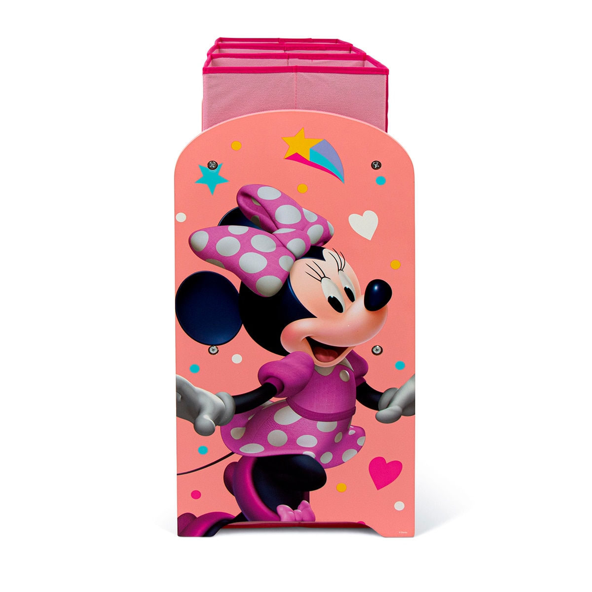 Organizador madera 6 cubetas minnie Rosa-5