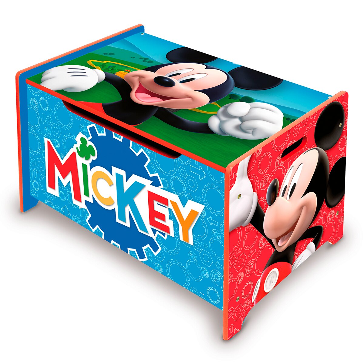 Juguetero madera mickey Multicolor-2