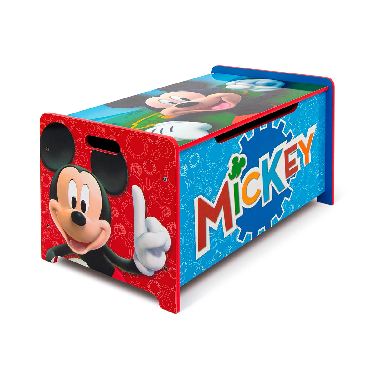Juguetero madera mickey Multicolor-5