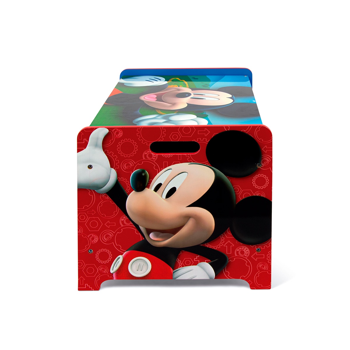 Juguetero madera mickey Multicolor-7
