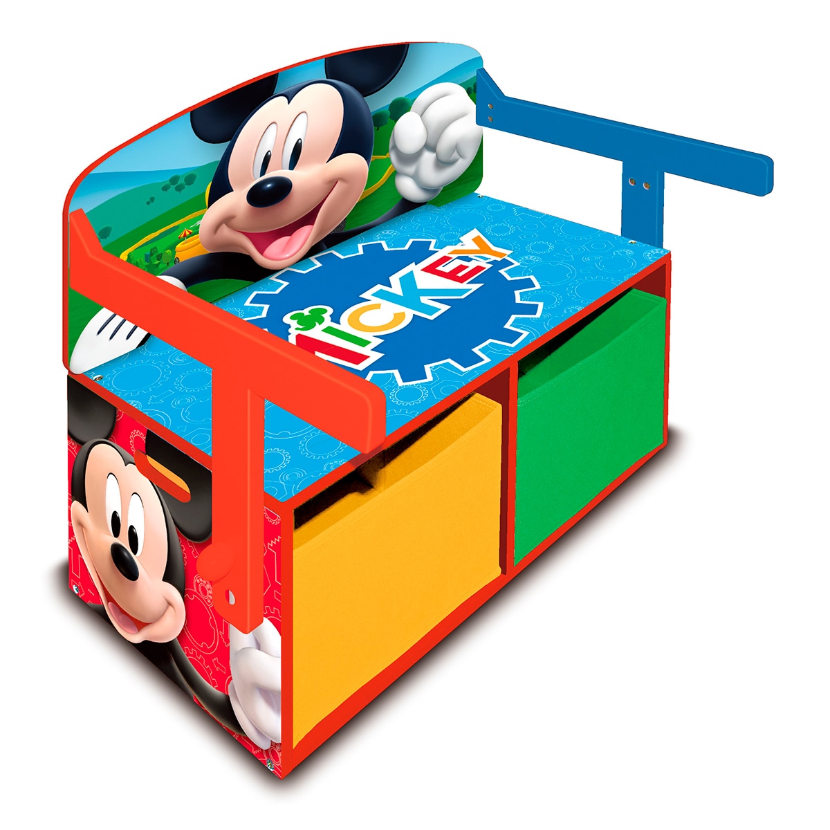 Pupitre-banco-toybox 3en1 madera mickey Multicolor-2