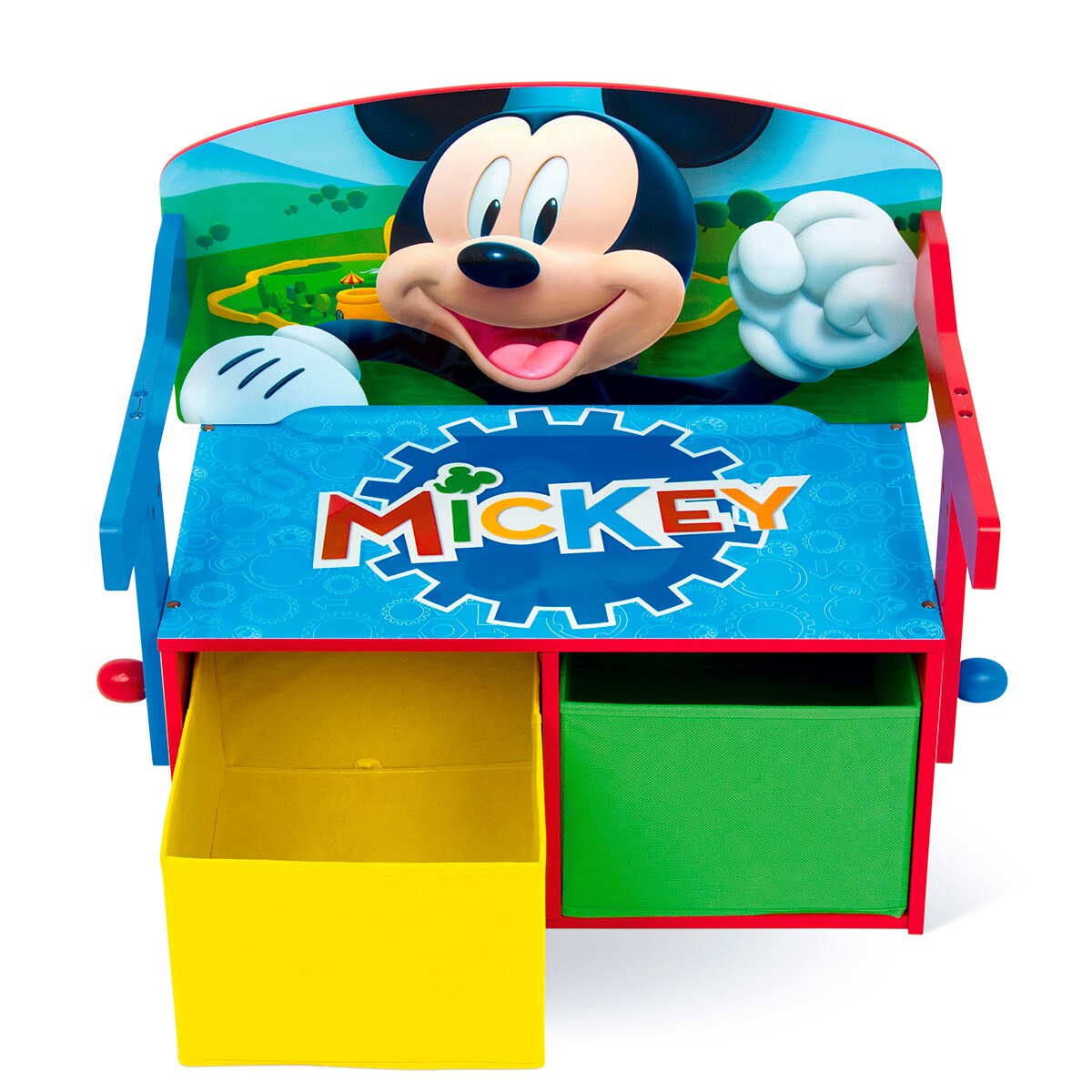 Pupitre-banco-toybox 3en1 madera mickey Multicolor-6