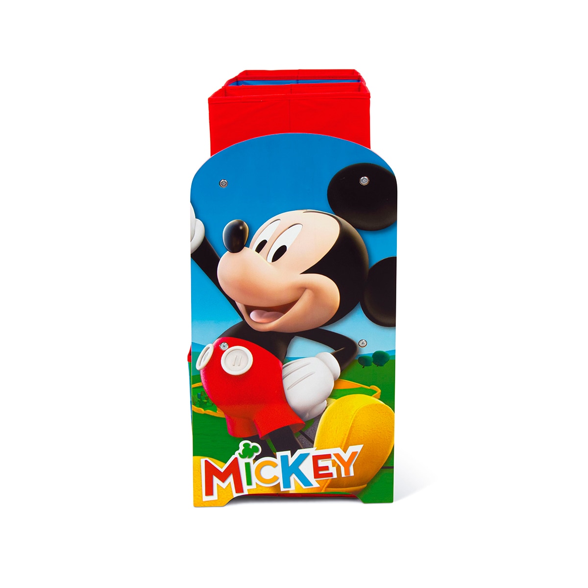Organizador madera 6 cubetas mickey Multicolor-4