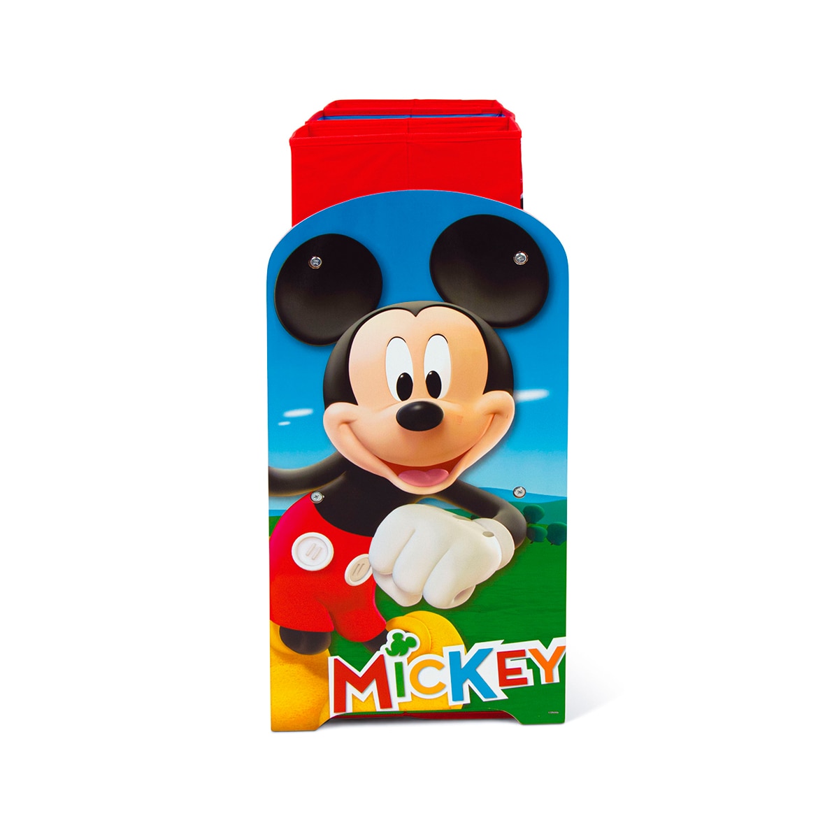 Organizador madera 6 cubetas mickey Multicolor-5
