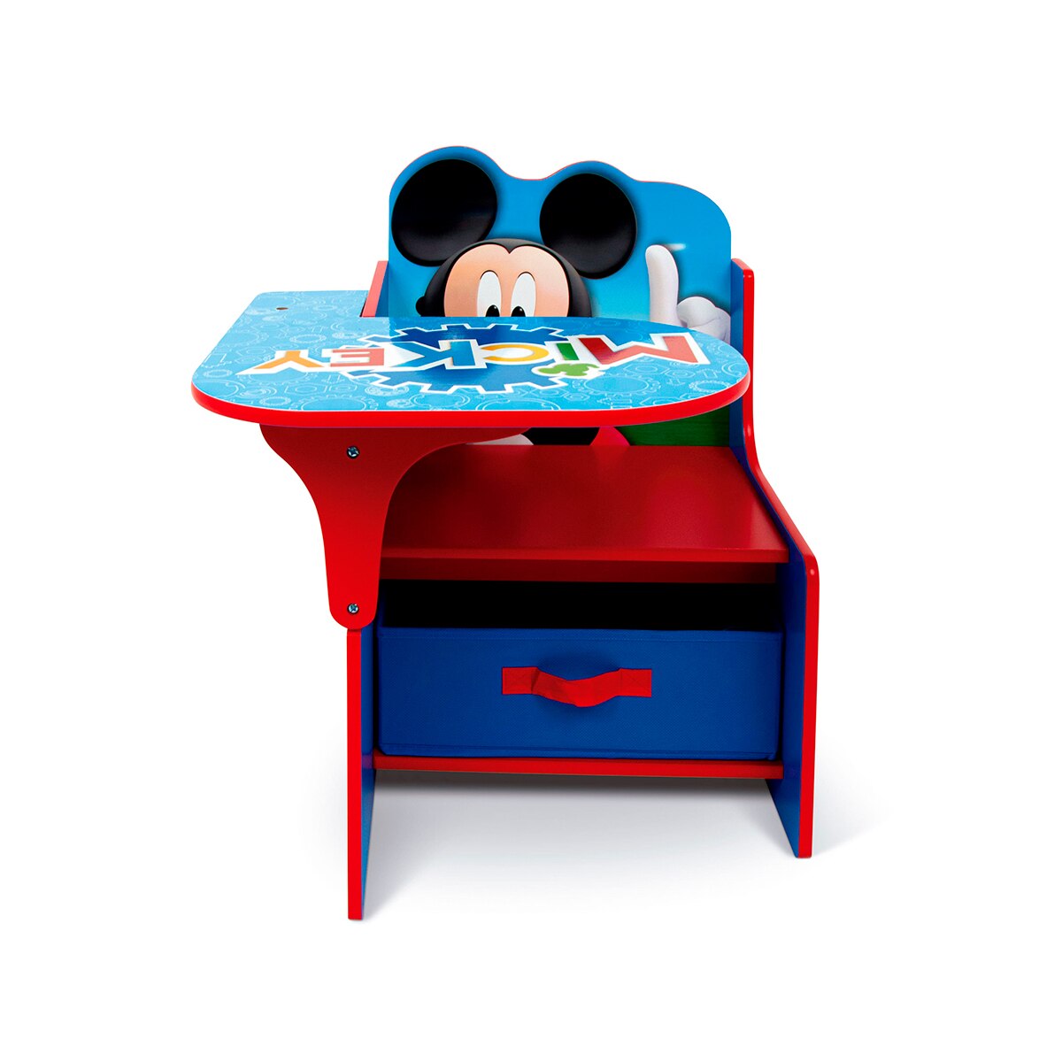 Silla pupitre c/contenedor madera mickey Multicolor-5