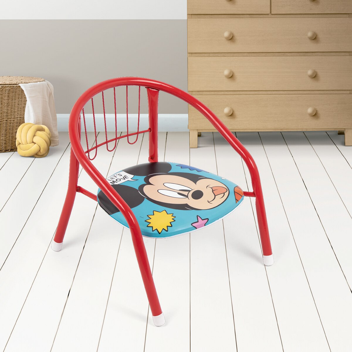 Silla metal mickey mouse Multicolor-7