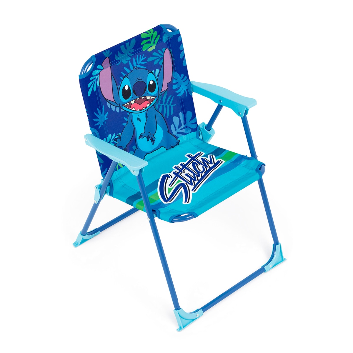 Silla plegable stitch Azul-2