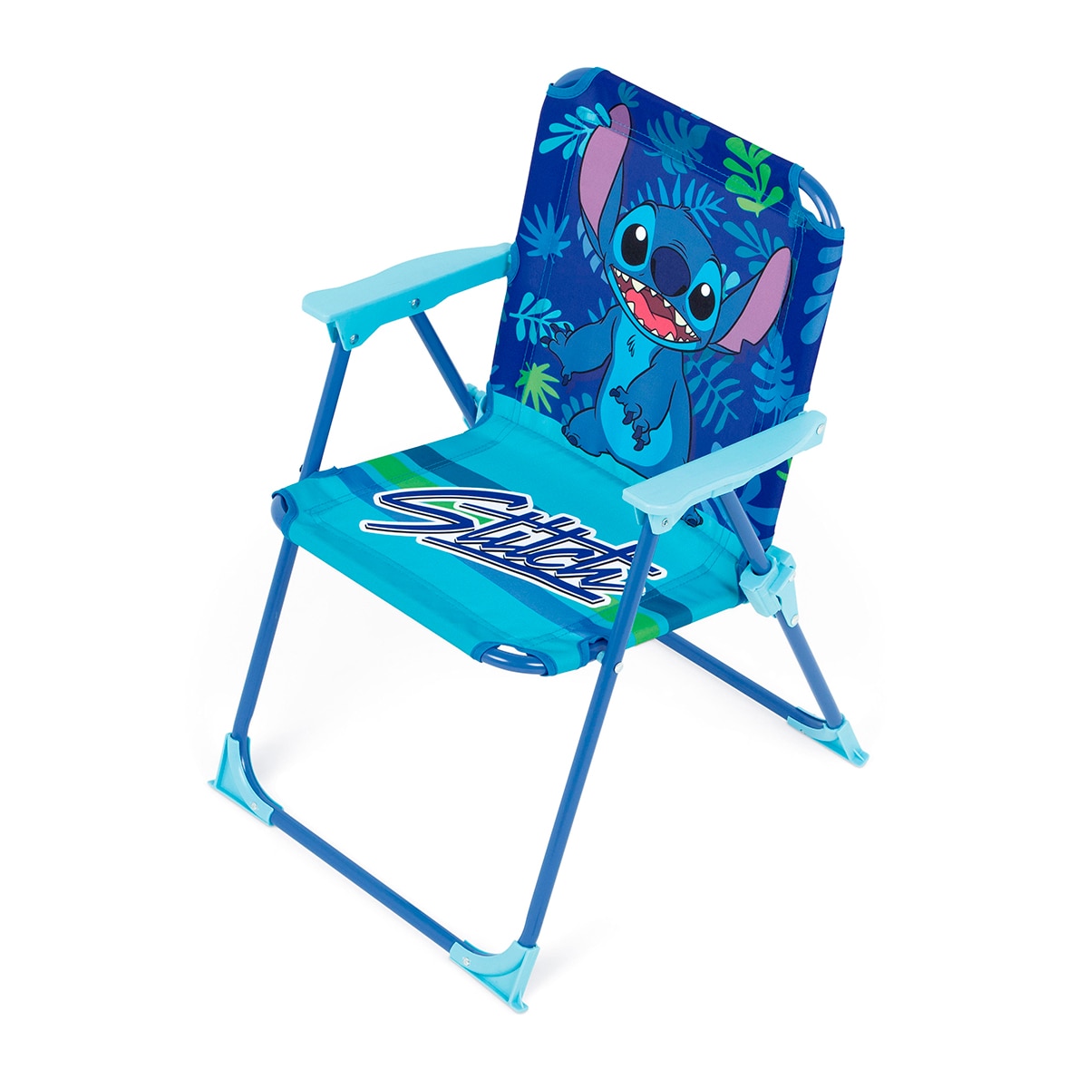 Silla plegable stitch Azul-3