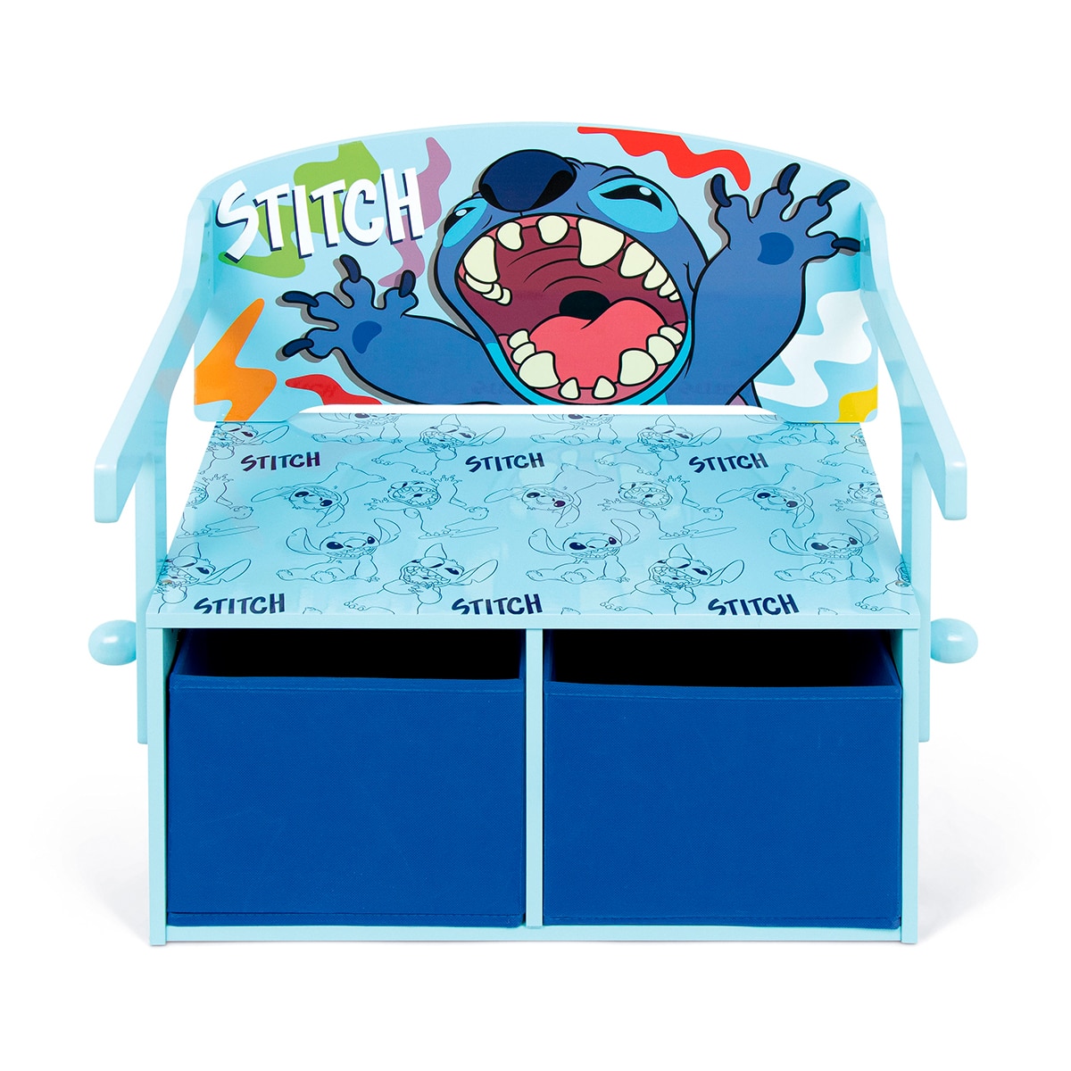 Imagen 0 de Pupitre-banco-toybox 3en1 madera stitch