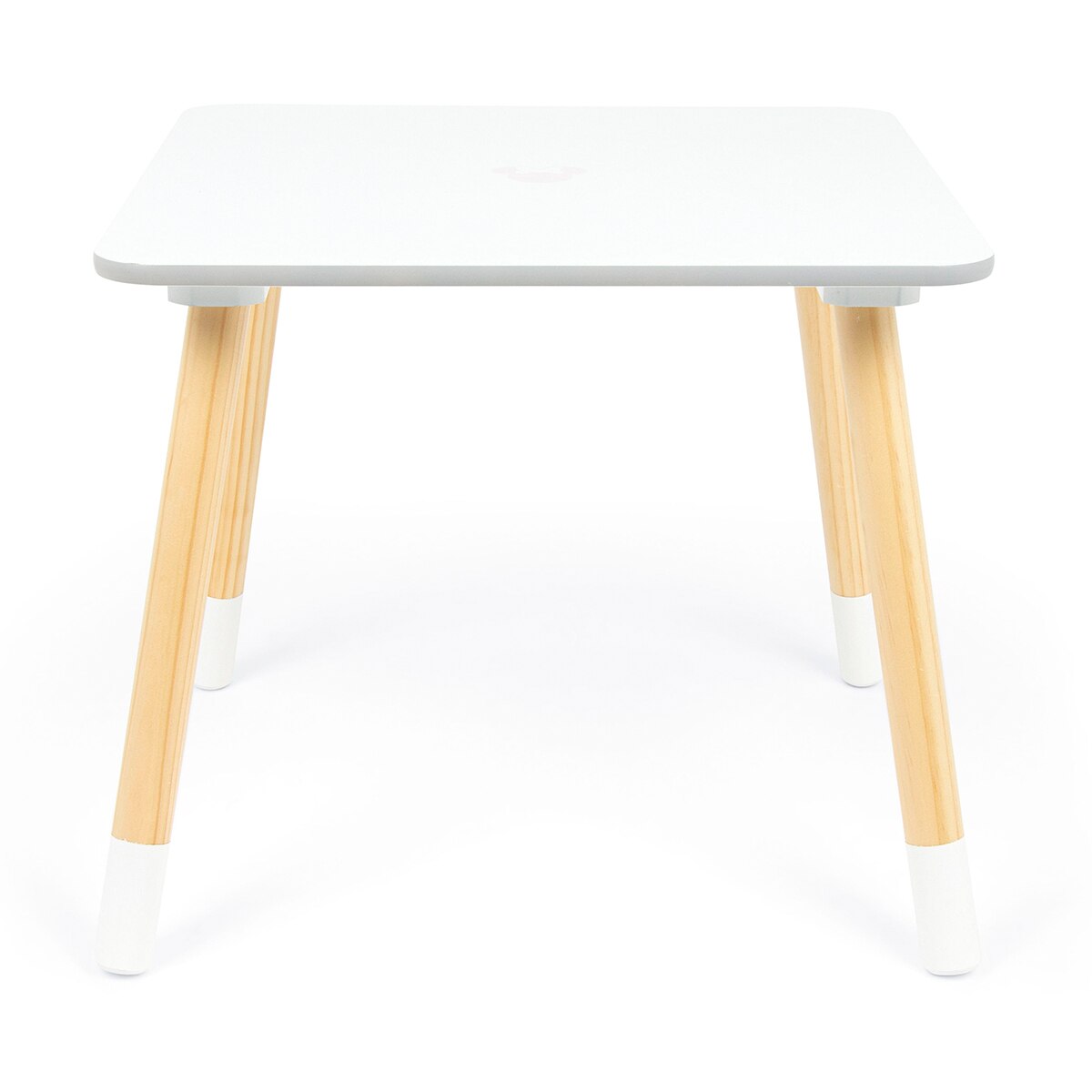 Set mesa + 2 sillas madera minnie iconic Blanco-4