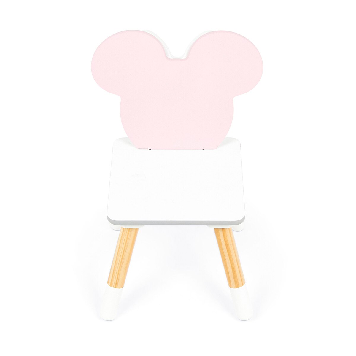 Set mesa + 2 sillas madera minnie iconic Blanco-8