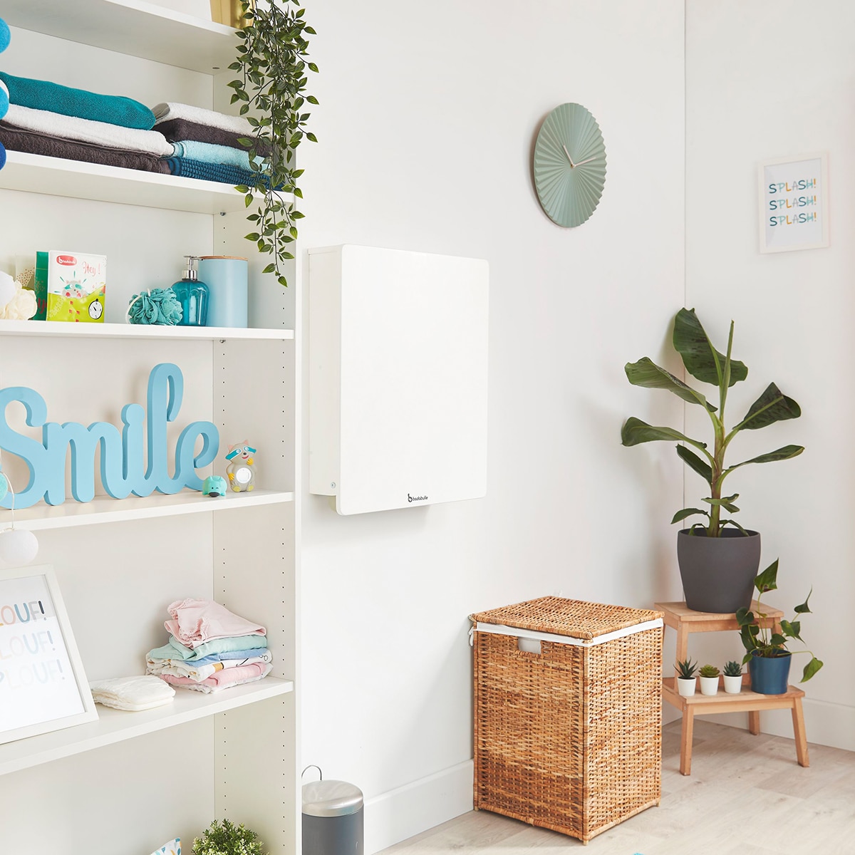 Mueble cambiador Badabulle Plouf blanco Blanco-9