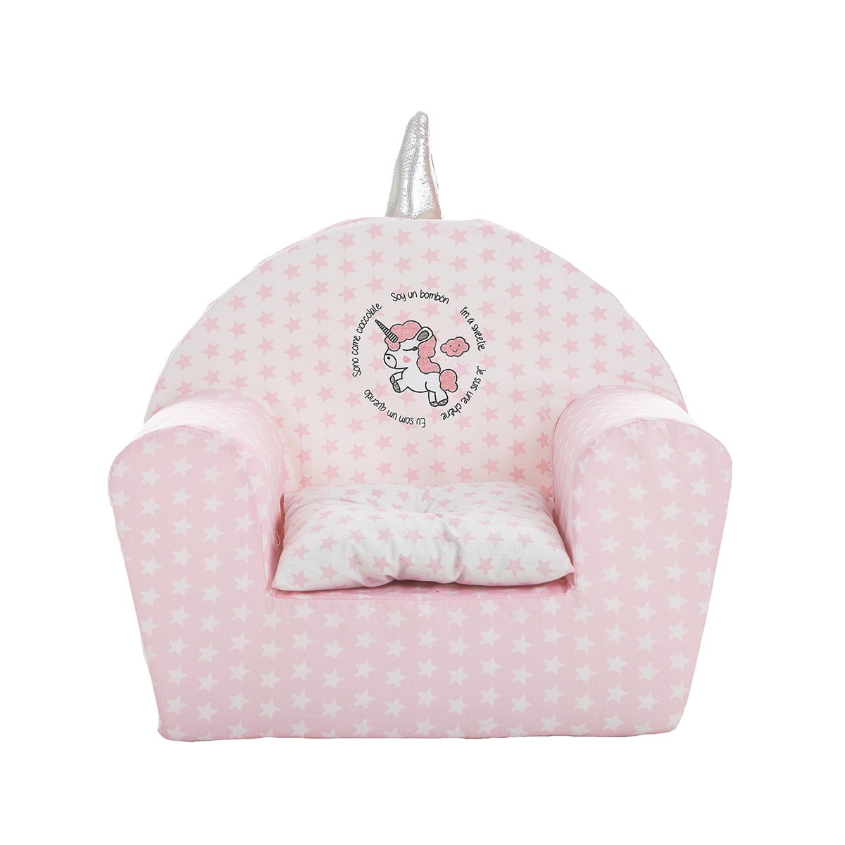 SILLON Little Kids Unicornio Rosa-1