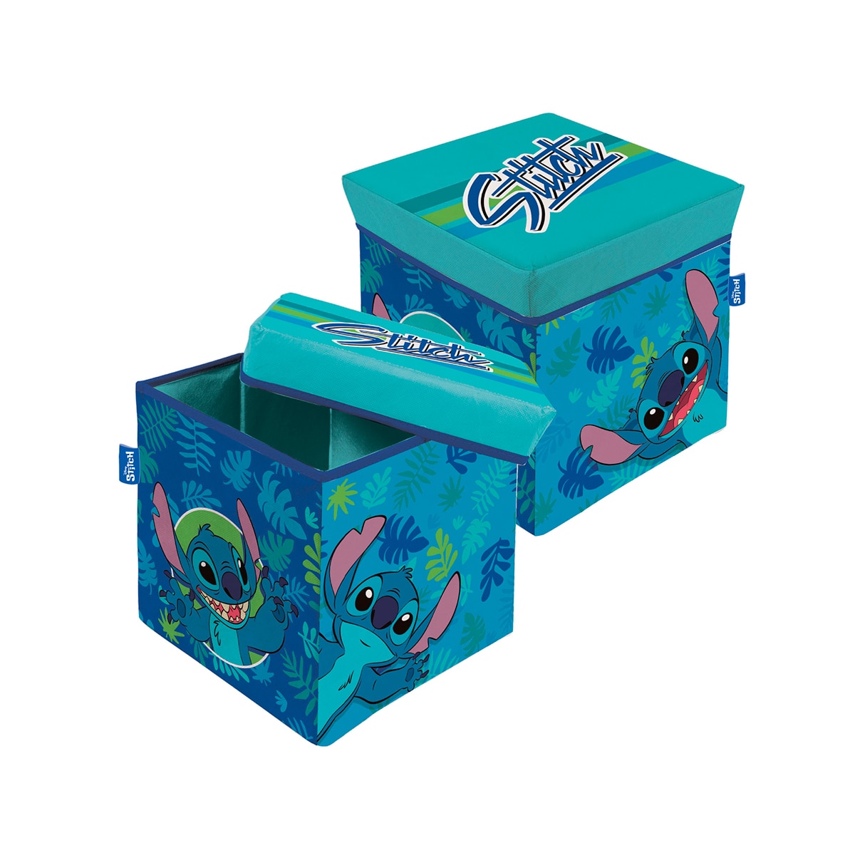 Taburete ordenación Stitch Azul-1