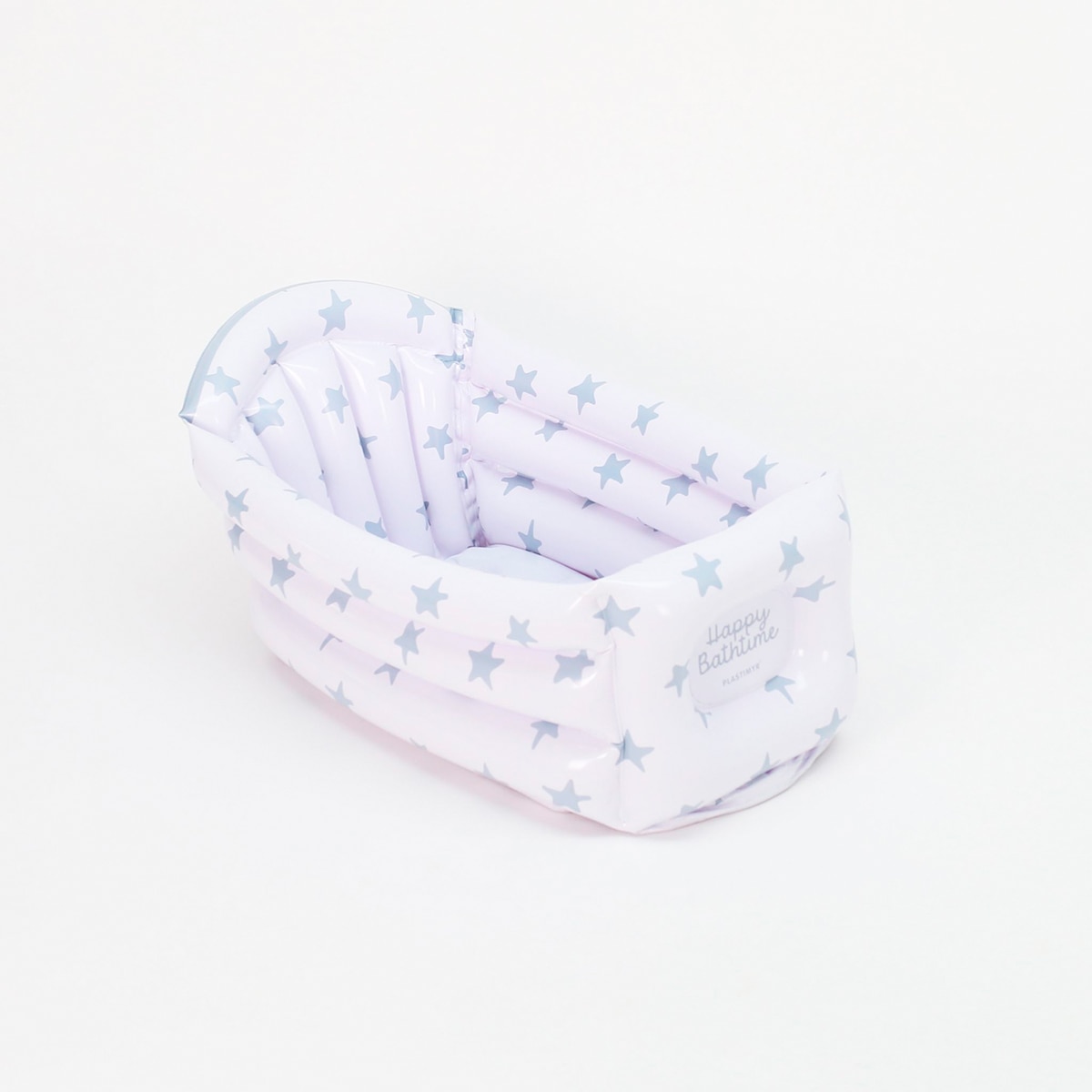 Bañera de Viaje Plastimyr hinchable con Estrellas gris Gris-3