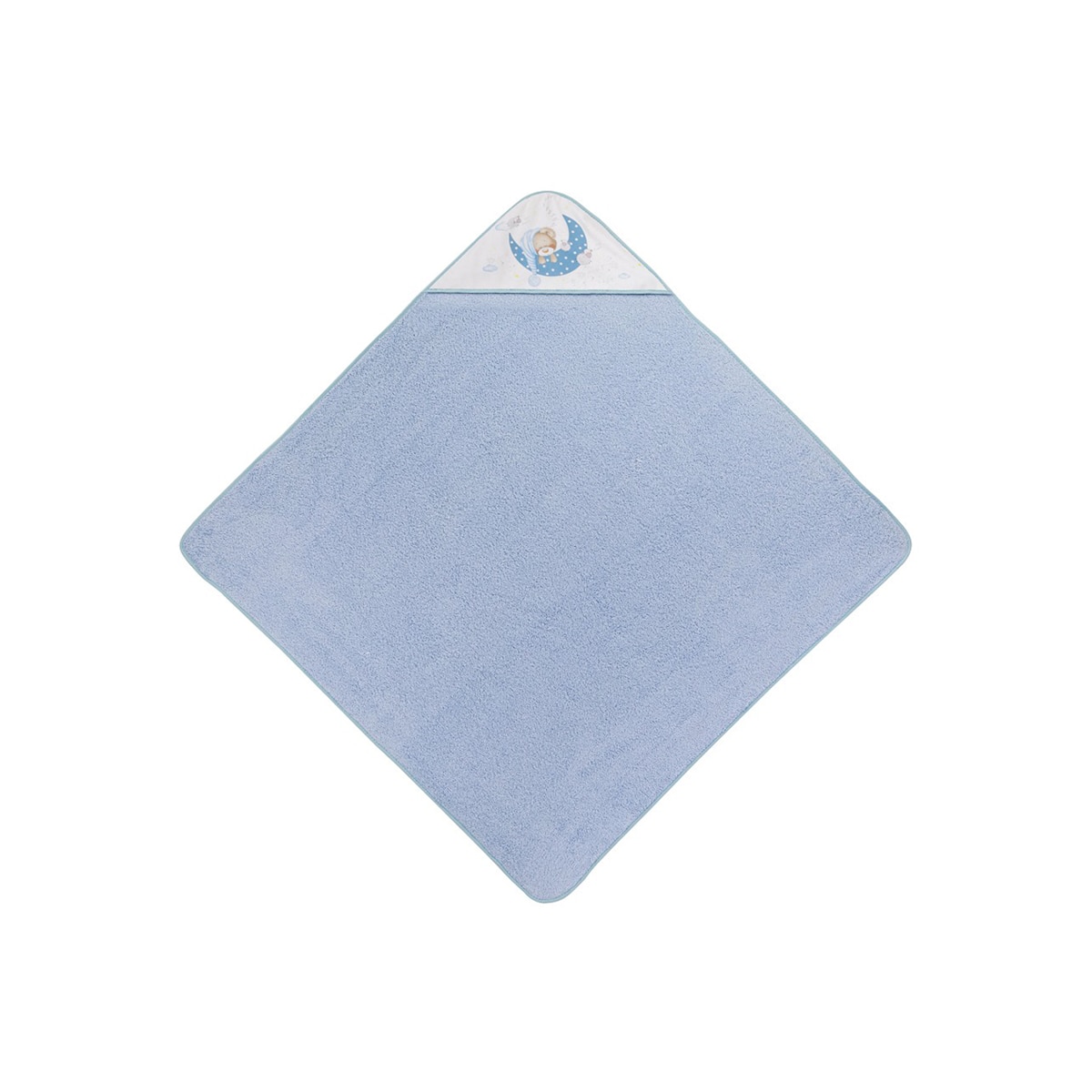 Capa de Baño Interbaby Bear Sleeping azul Azul-1