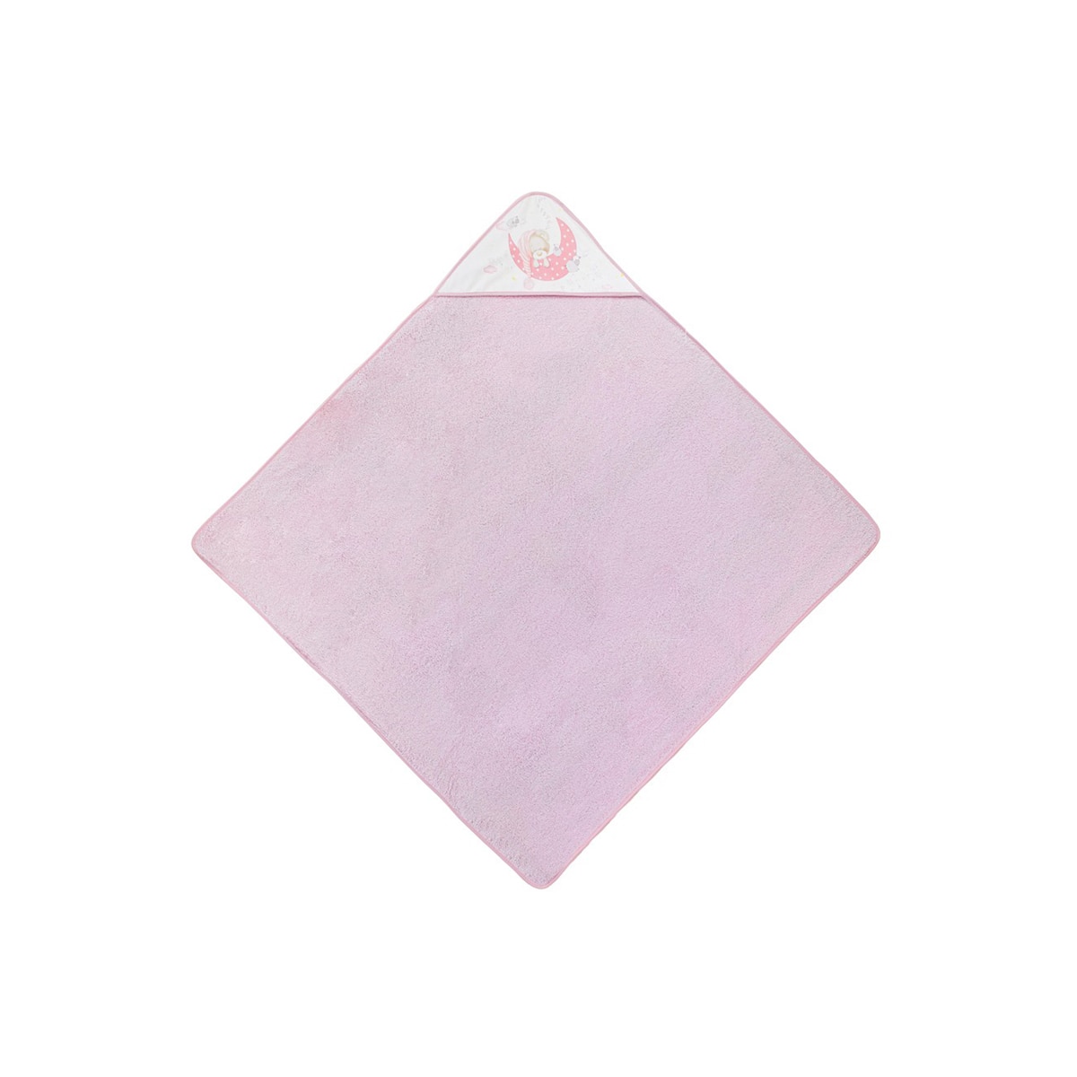 Capa de Baño Interbaby Bear Sleeping rosa Rosa-1