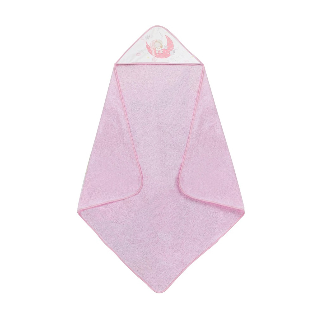 Capa de Baño Interbaby Bear Sleeping rosa Rosa-2