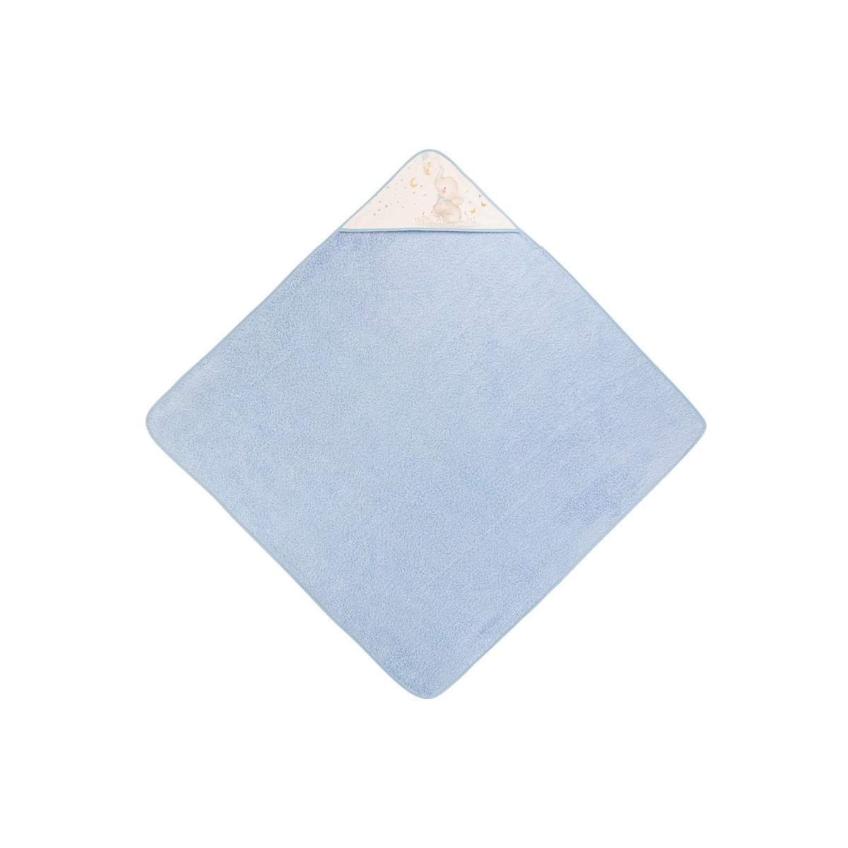 Capa de Baño Interbaby Elefante azul Azul-1