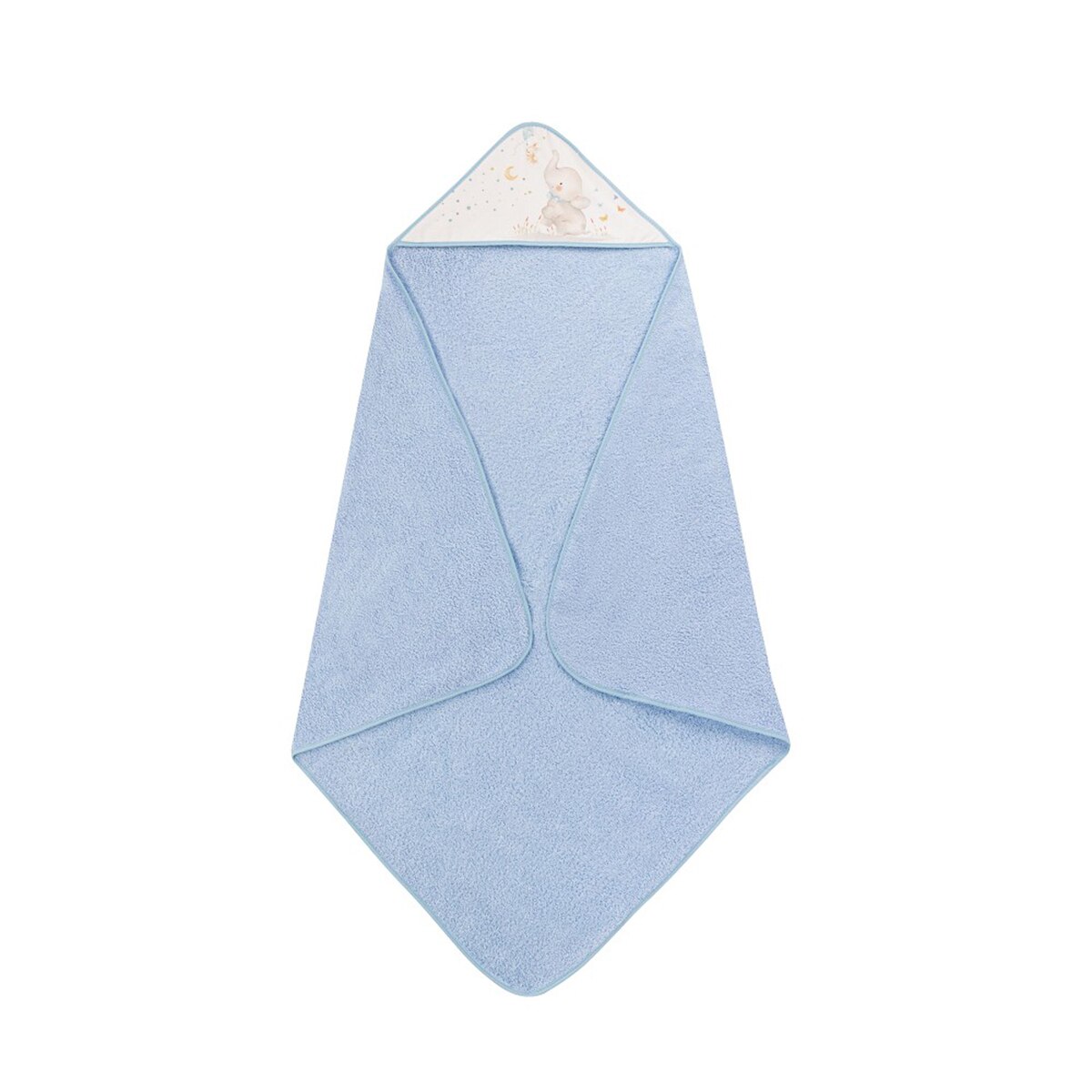 Capa de Baño Interbaby Elefante azul Azul-2