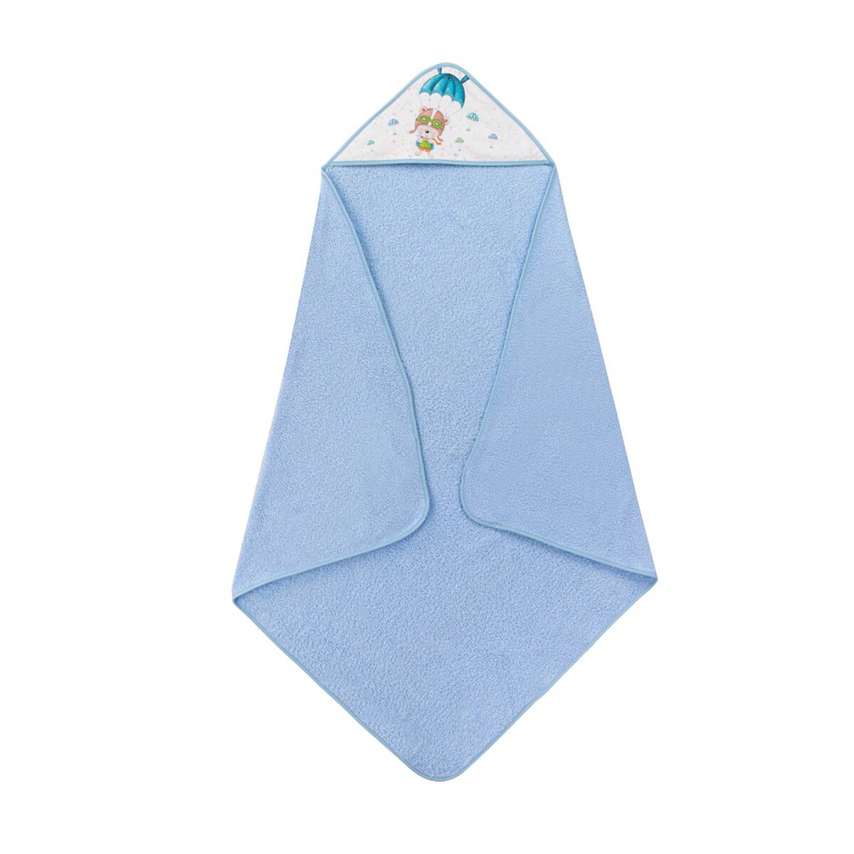 Capa de Baño Interbaby Oso Paracaídas azul Azul-2