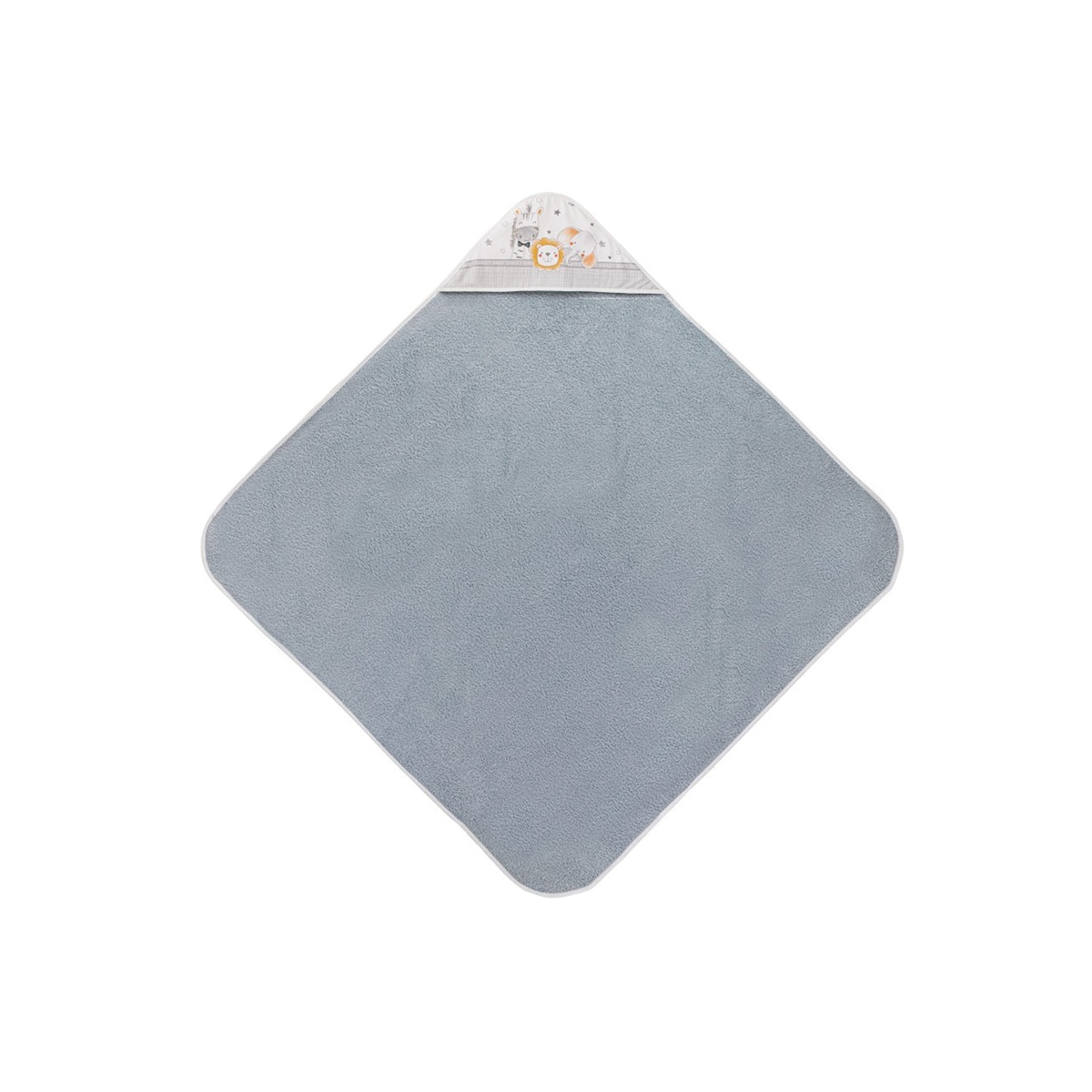 Capa de Baño Interbaby Animalitos gris Gris-1